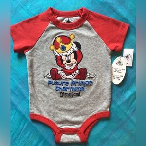 New with tag Mickey Mouse onesie.